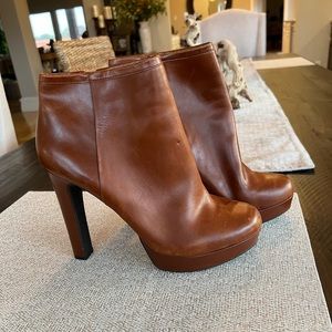 Gianni Bini Booties Cognac sz 9.5